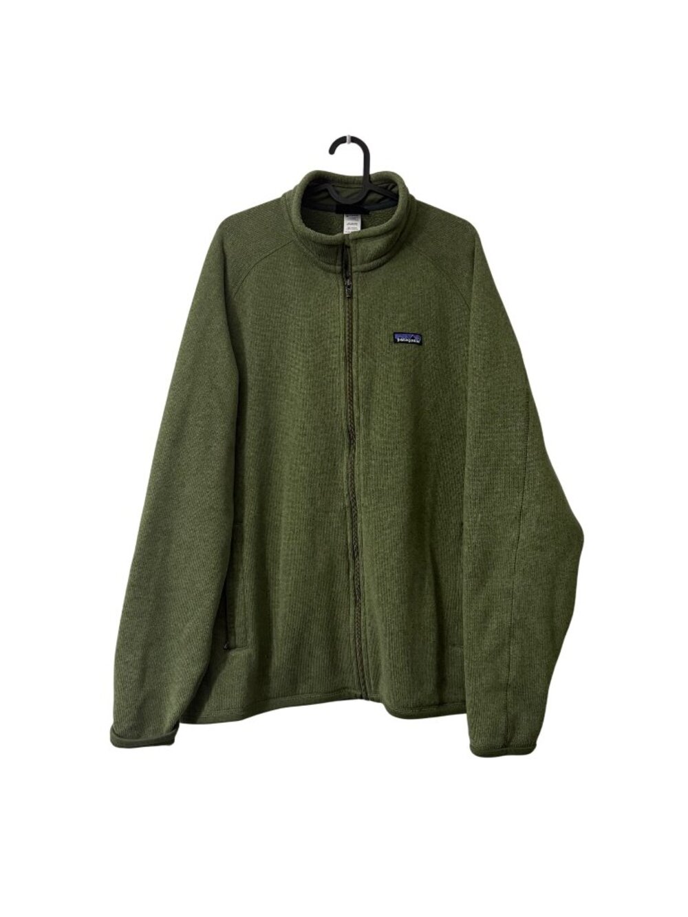 Patagonia Green Fleece Synchilla Full Zip Jacket Hiking Mens Size XLarge